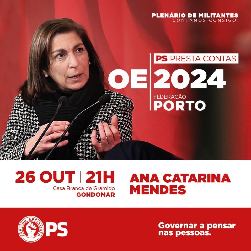 OE 2024 PS Presta Contas no Porto